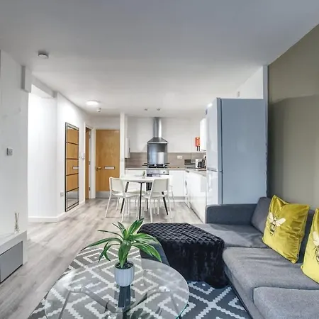 2Br City Centre Apt, Self Check In, Wifi, By Derbnb Sheffield Exterior photo